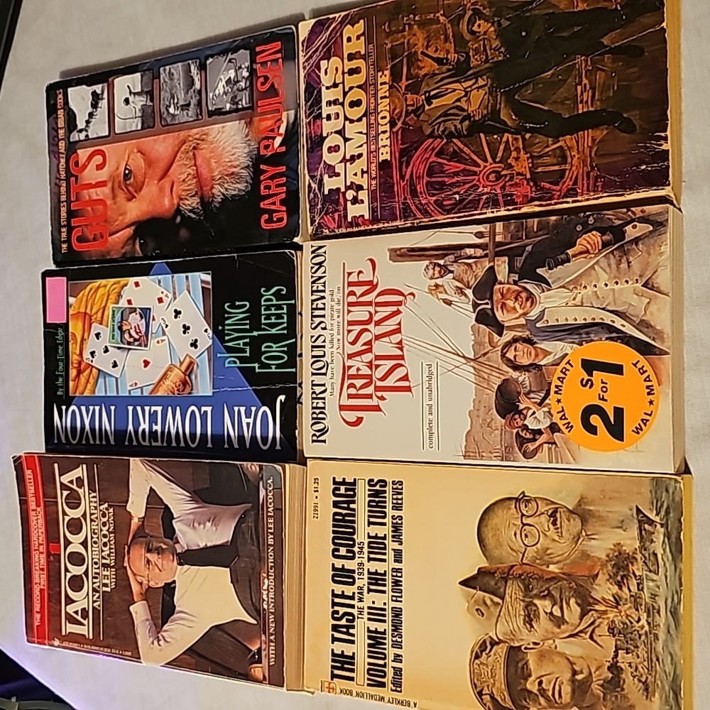 Bundle of 6 books